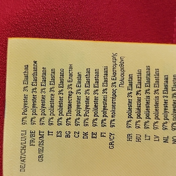 Timeless London Elegant Red Women's Cottagecore Midi  Dress. Sz 6 NWT - Picture 6 of 6